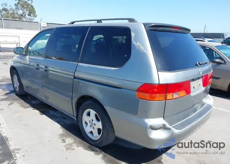 2001 Honda Odyssey Ex z USA, uszkodzony, nr VIN 2HKRL18641H504729